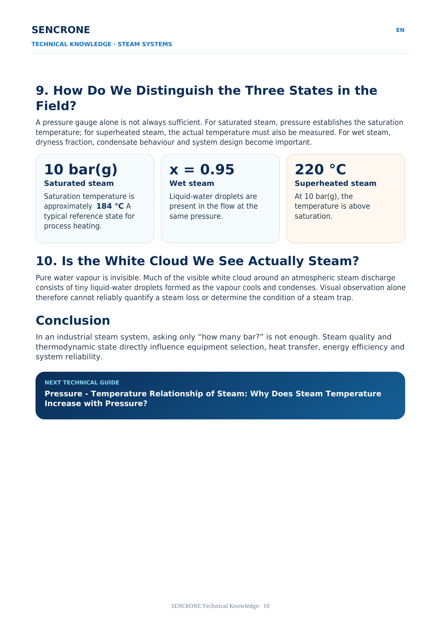 Types of Steam — original approved SENCRONE PDF, English page 5 of 5