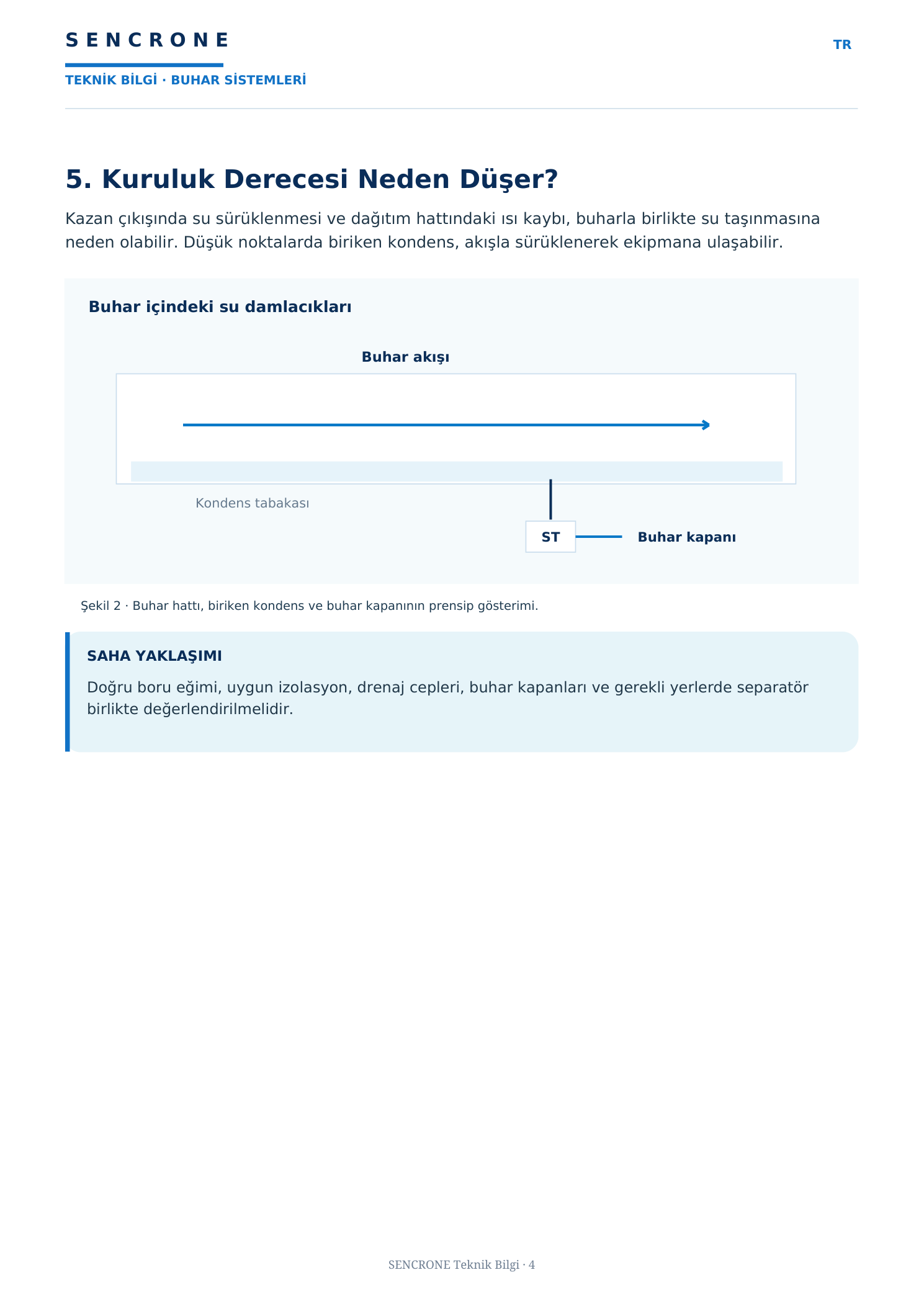 Buharda Kuruluk Derecesi — onaylı SENCRONE PDF, Türkçe sayfa 4/5
