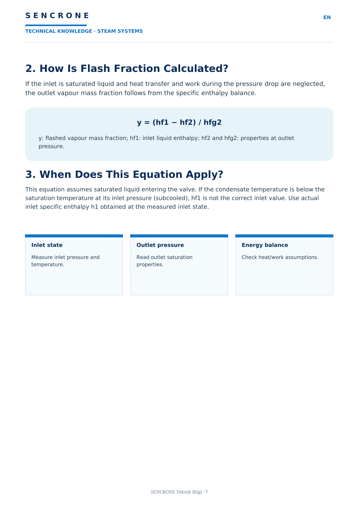 What Is Flash Steam? — original approved SENCRONE PDF, English page 2 of 5